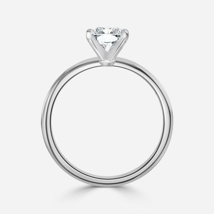 Nhẫn đính hôn kim cương nhân tạo Alika Radiant Solitaire