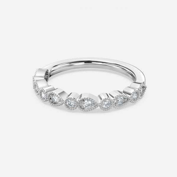 Vintage Milgrain Stackable Ring