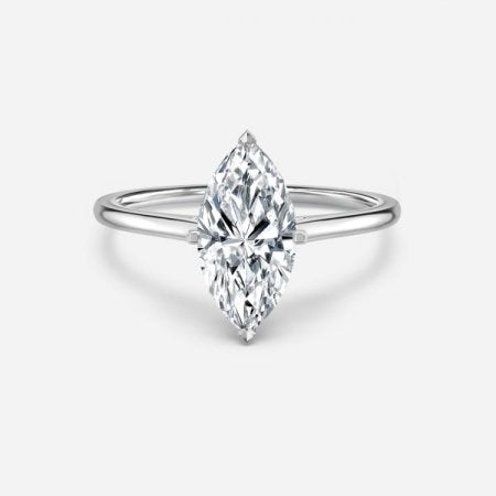 Arya Marquise Solitaire Lab Grown Diamond Engagement Ring