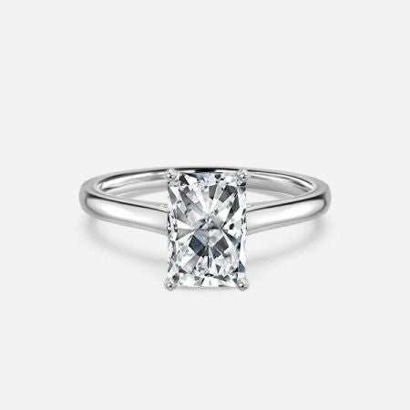 Arya Radiant Solitaire Lab Grown Diamond Engagement Ring