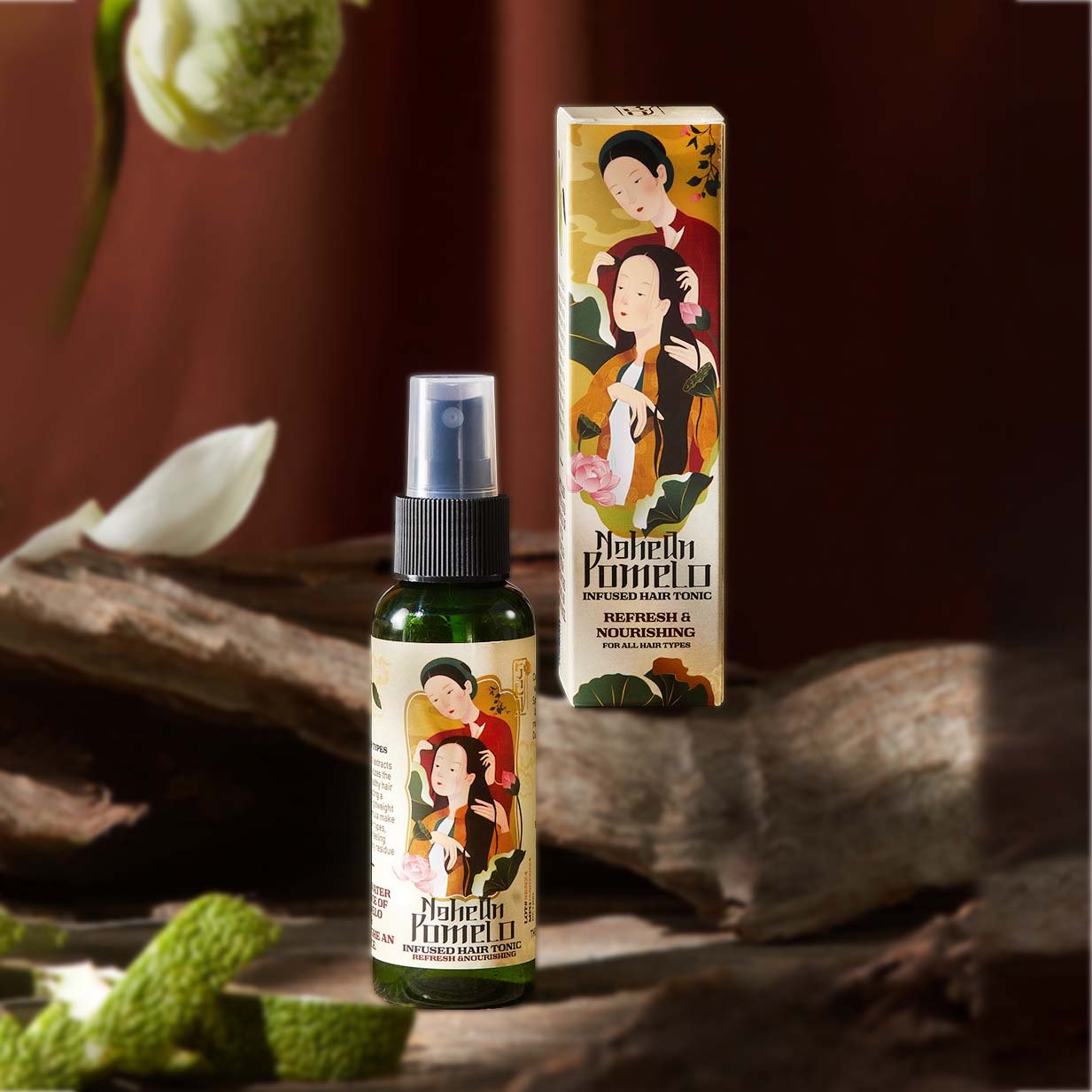 Thuốc nhuộm tóc hương bưởi Nghệ An