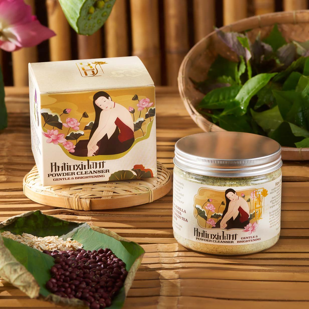 Bột rửa mặt chống oxy hóa